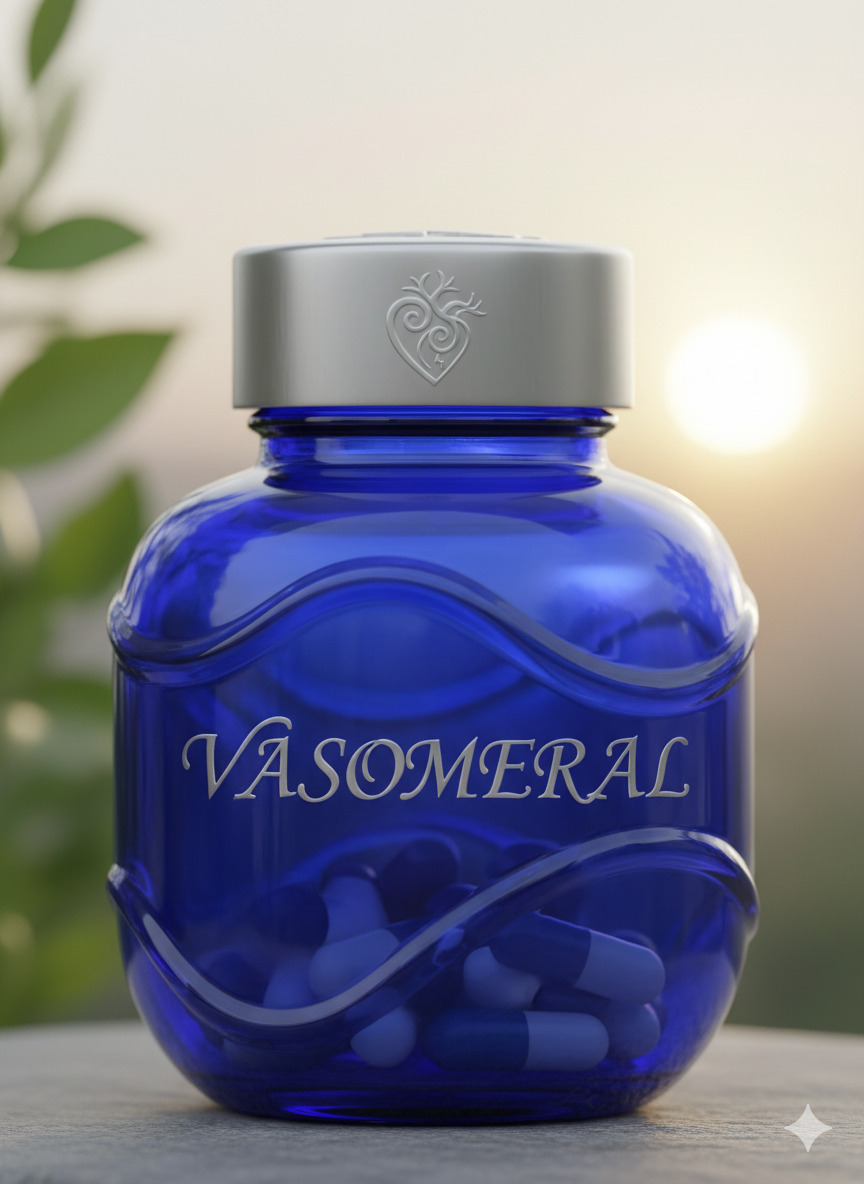 Vasomeral dietary supplement packaging